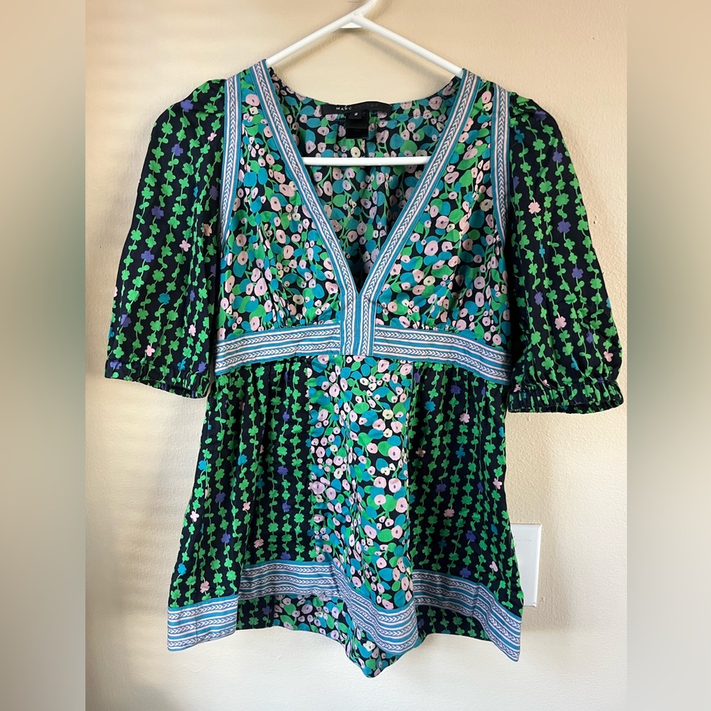 Marc Jacobs Floral Blouse